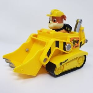 Paw Patrol Rumble Rolling Bulldozer with Removeable Toy Figure